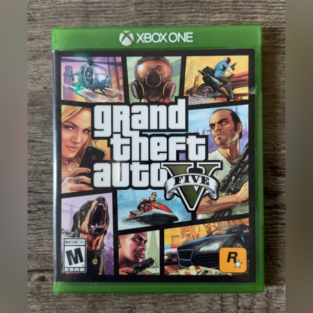 Xbox One Grand Theft Auto Five Game
